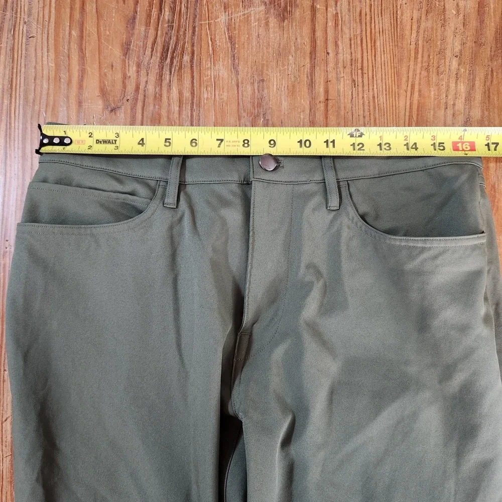 Polo Ralph Lauren Green Men's Performance Pants 32x32 5-Pocket Style‎ Athleisure